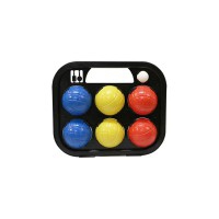 Lot de 6 boules de pétanque Lot de 6 boules de pétanque